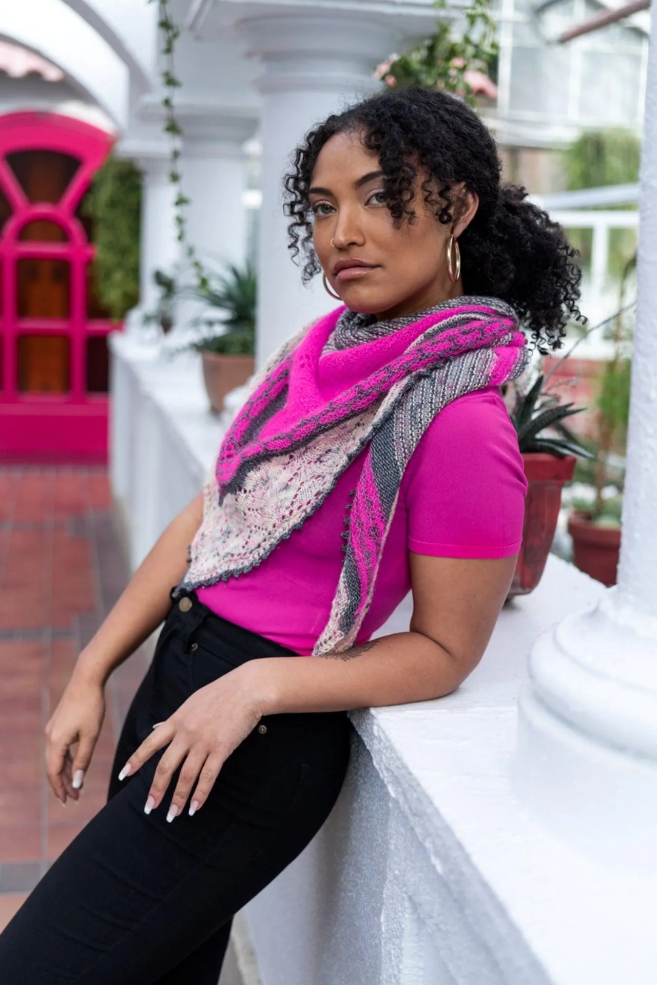 Bain de Soleil Shawl | Knitting Kit