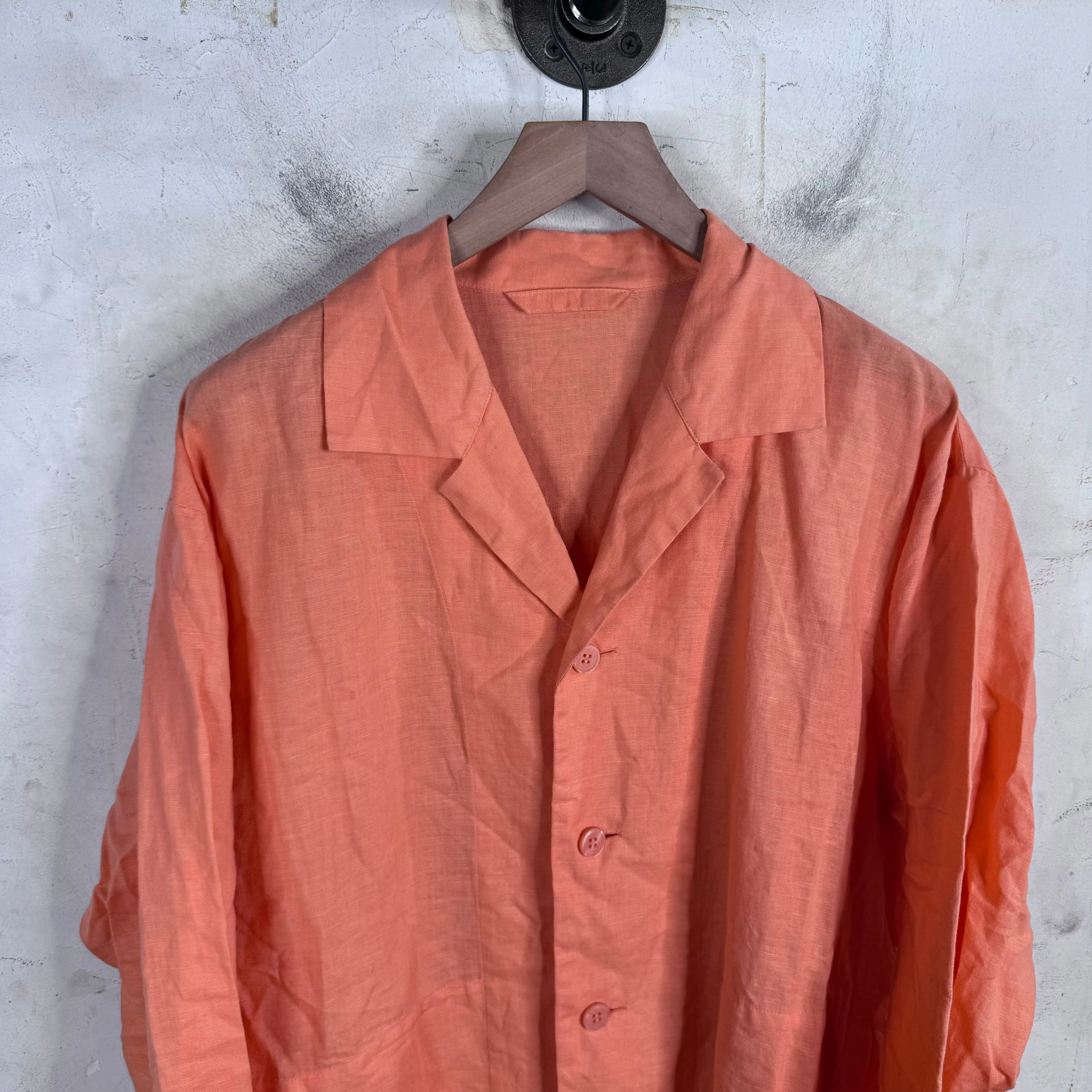 Issey Miyake Homme Plisse Linen Shirt