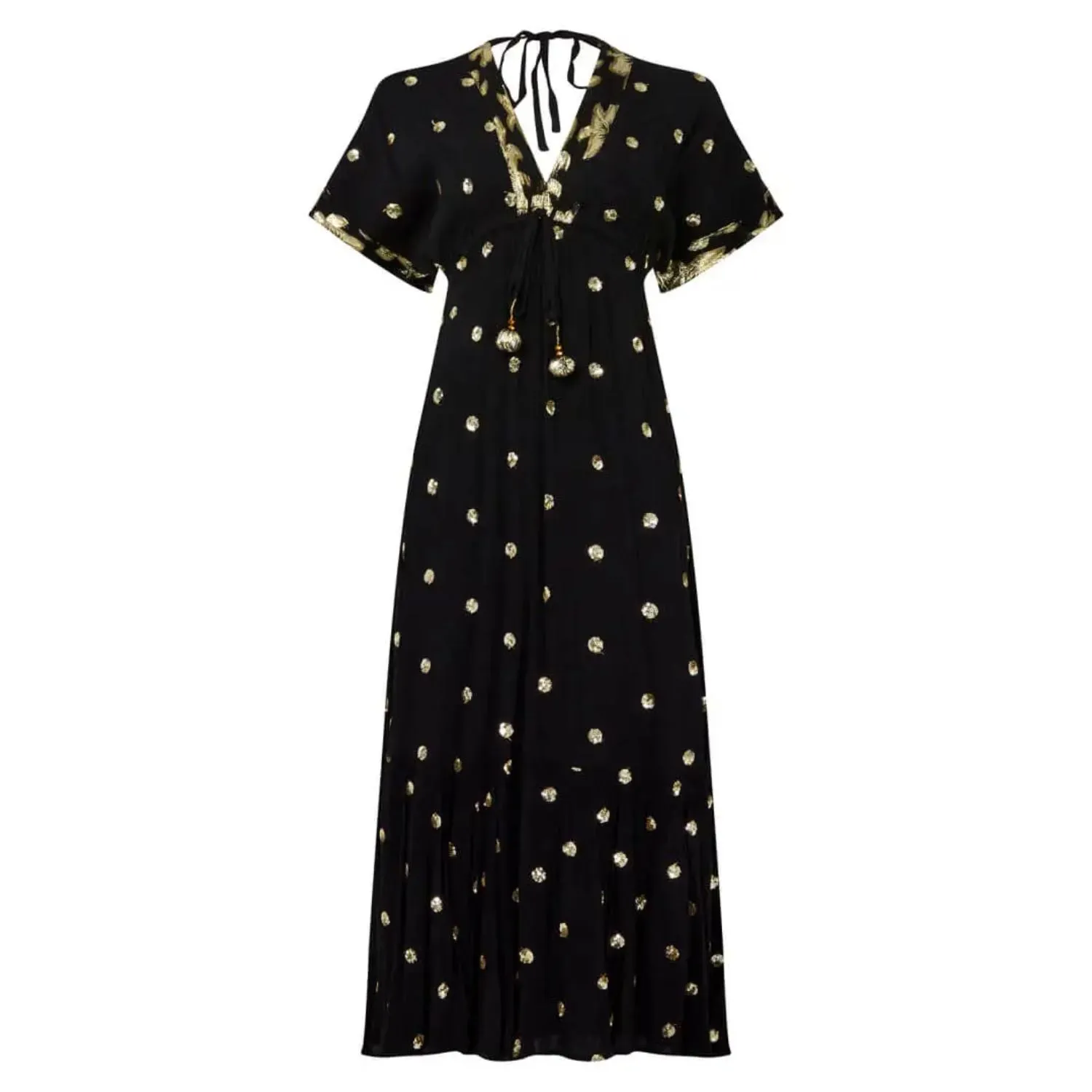 Joe Browns 12/14 Black Sophia Sparkle Dress