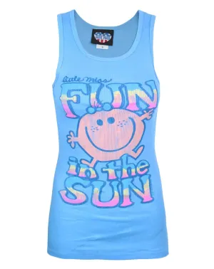 Junk Food Little Miss Fun In The Sun Women's Slim Vest