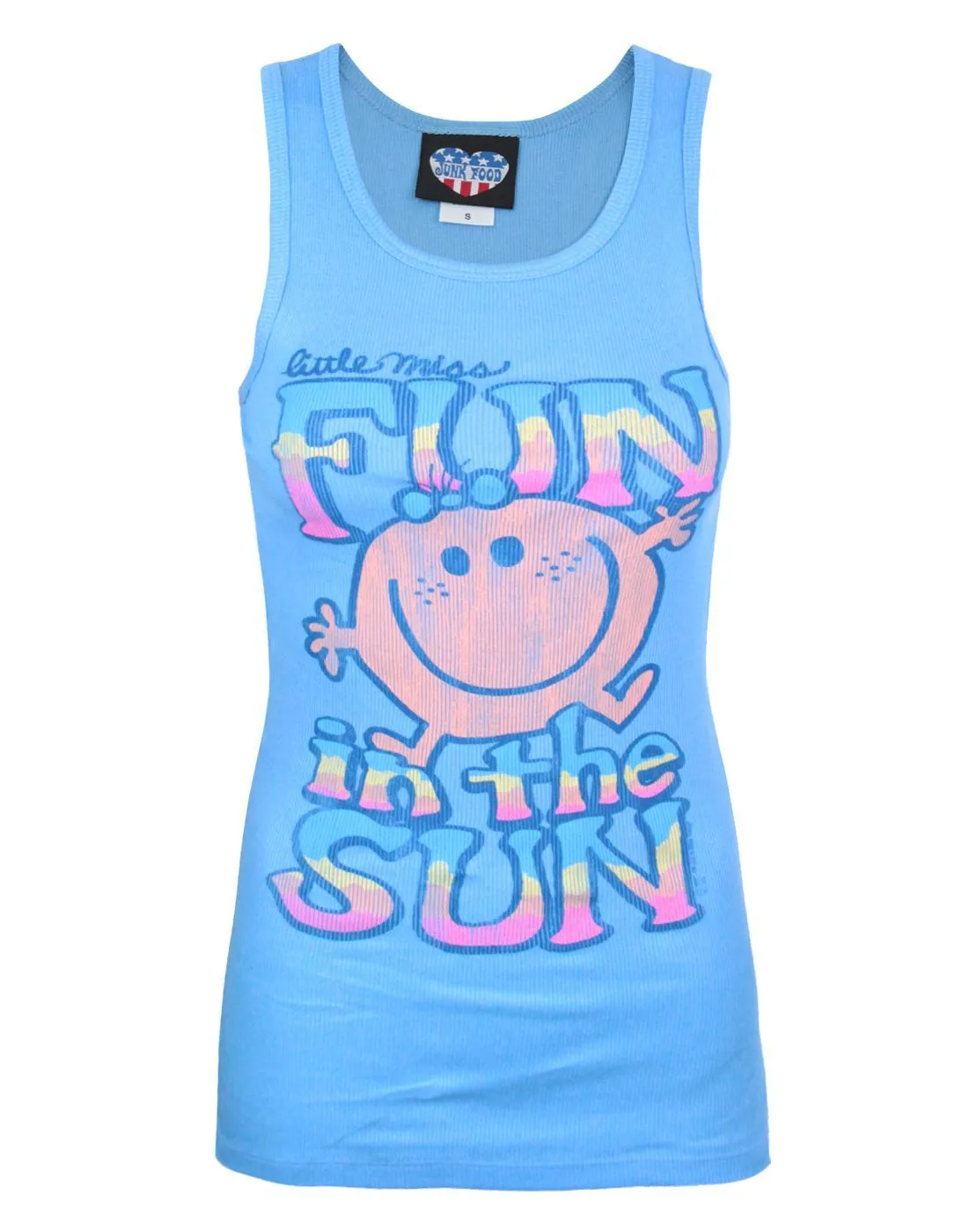 Junk Food Little Miss Fun In The Sun Women's Slim Vest
