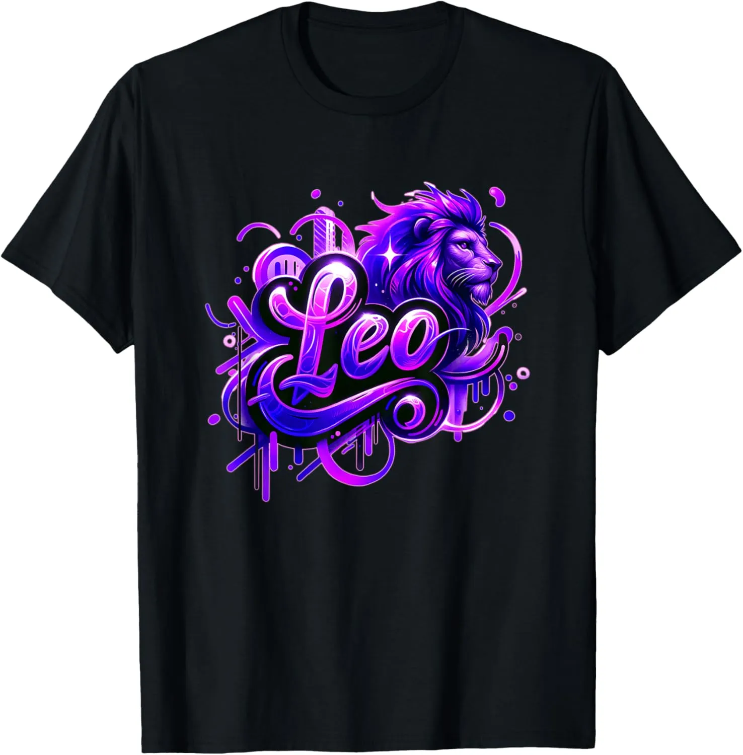 Leo Zodiac Sign Astrology Shirt Leo Birthday T-Shirt