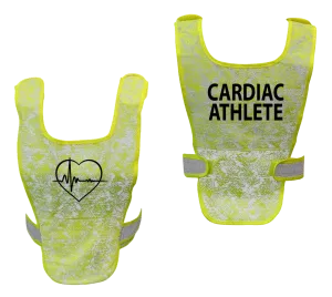 Reflective Running Vest - Cardiac Athlete