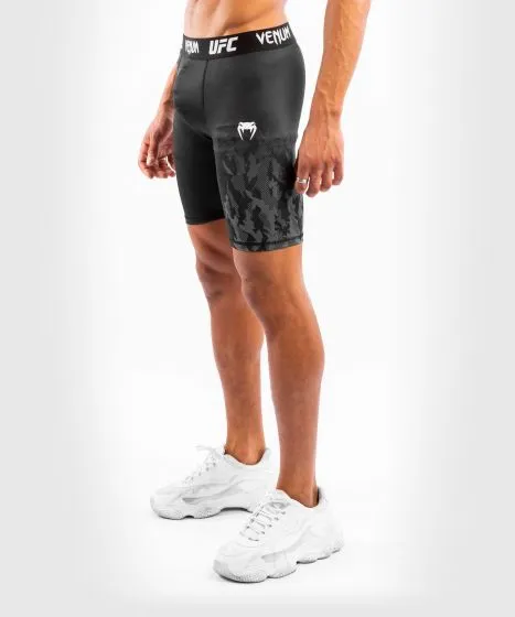 UFC VENUM AUTHENTIC FIGHT WEEK MEN'S PERFORMANCE VALE TUDO COMPRESSSION SHORTS XS-XXL Black VNMUFC-00046-001