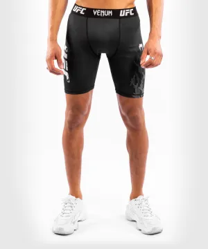 UFC VENUM AUTHENTIC FIGHT WEEK MEN'S PERFORMANCE VALE TUDO COMPRESSSION SHORTS XS-XXL Black VNMUFC-00046-001