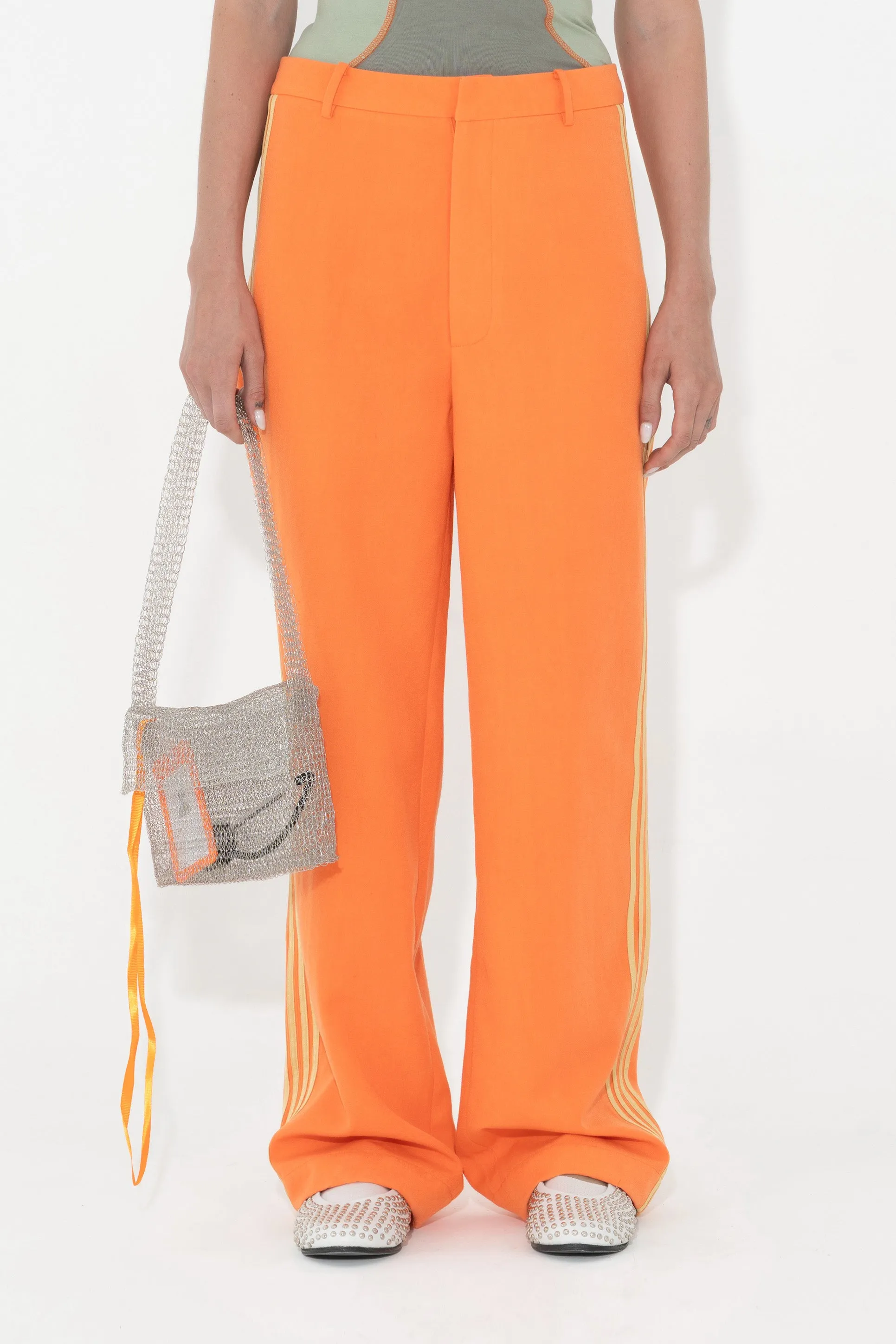 Untailored Non-Trackpant in Blazing Orange