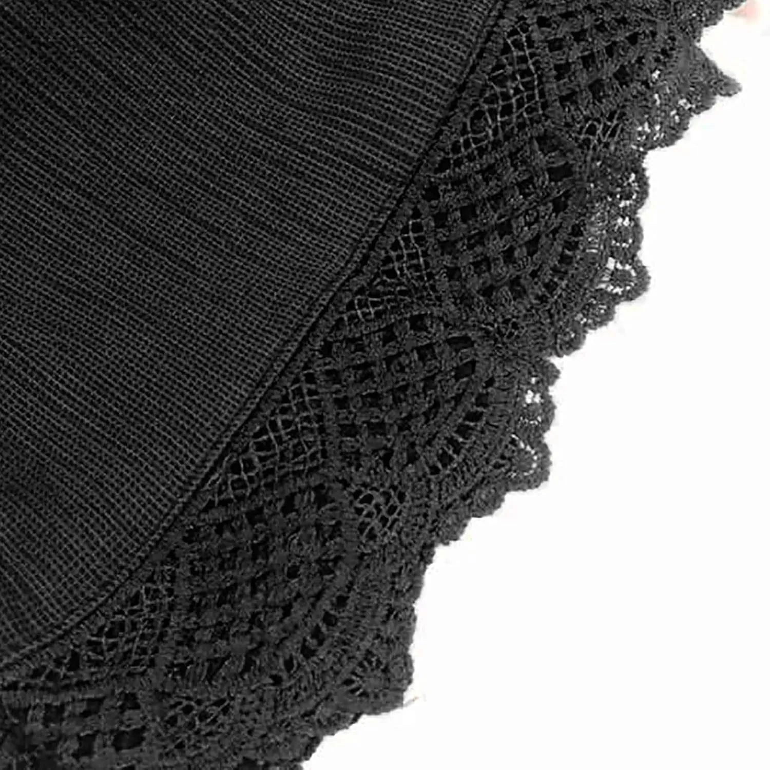 Women Floral Lace Trim Shorts Casual Summer Shorts Plus Size High Waist Drawstring Dressy Shorts Trendy Beach Clothes